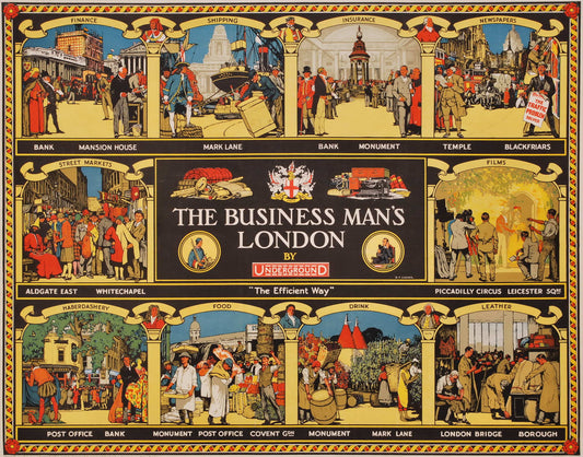 The Business Man's London, By Underground