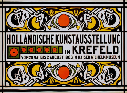 Hollandische Kunstausstellung (Dutch Art Exhibition) In Krefeld