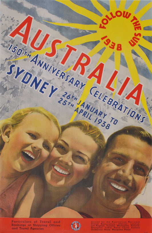 Australia 150th Anniversary Celebrations. Follow The Sun