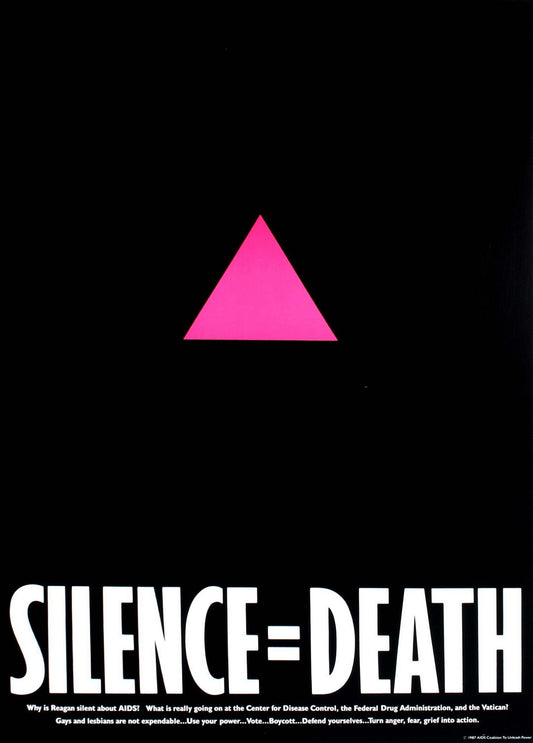 Silence = Death [AIDS]