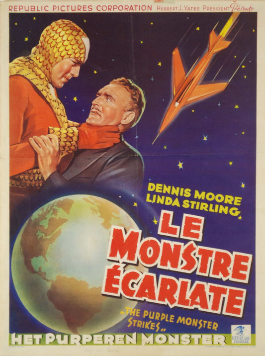 "Le Monstre Ecarlate" [Movie Serial]